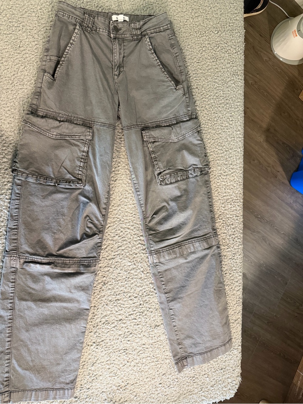 Garage Women's Cargo Pants in Gray